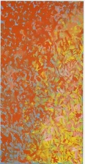 ALMA THOMAS Untitled (for Vincent) 1976, acrylic on canvas, 50 x 26 inches.