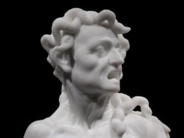 BARRY X BALL Envy (detail) 2008-2010, marble sculpture