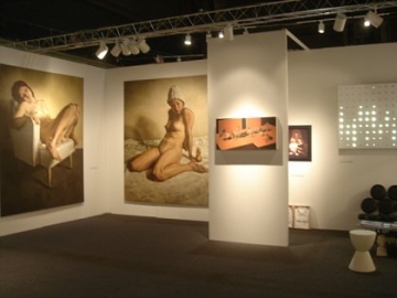 2007. Installation view: booth 311, PULSE New York. 