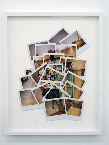 JEREMY KOST A Bus to Nowhere at 39th and 9th (One-Half Nelson) 2009, original polaroids, 22.5 x 18 inches