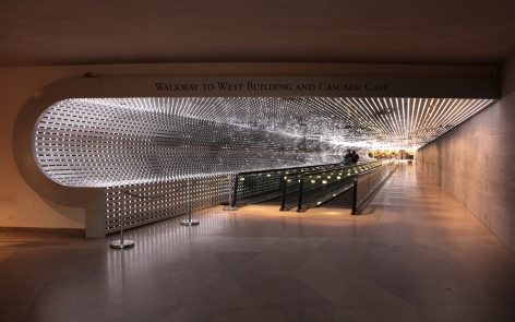 LEO VILLAREAL  Multiverse 2005-2008. Permanent installation: National Gallery of Art, Washington, DC.