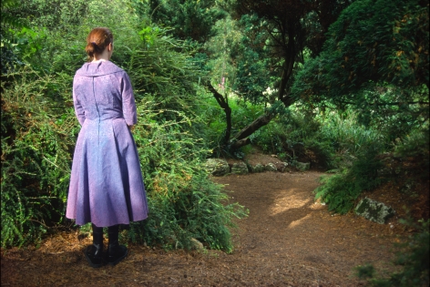 Susan MacWilliam  Garden Series: Girl Standing  2001/2006, digital print, 16 x 24 inches, ed: 5.