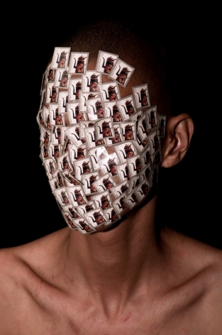 WILMER WILSON IV Henry Box Brown: Head (5¢) 2012, archival pigment print, 23 x 15 inches