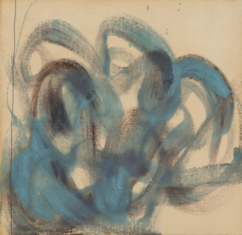 Untitled (blue gesture), 1957
