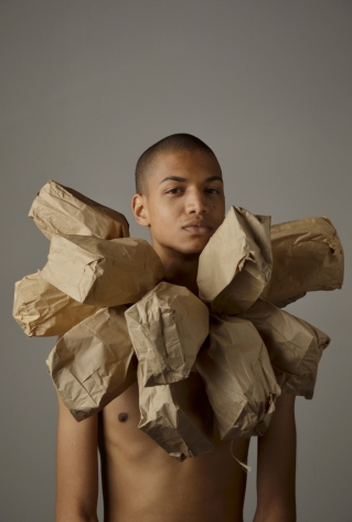 WILMER WILSON IV Study, From My Paper Bag Colored Heart  2012, archival pigment print, 45 x 30 inches