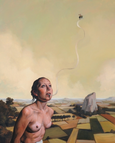 ERIK THOR SANDBERG Eloquence 2009, oil on canvas, 30 x 24 inches