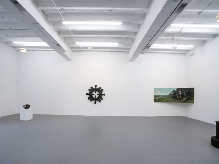 The Works: Recent Painting, Sculpture, Video  2013. Installation view: CONNERSMITH.